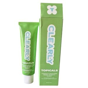 Topicals Clearly Clarifying & Calming Mask - Full Size 1 oz - BNIB NEW